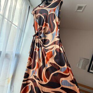 House of Harlow 1960 ~ boho mod maxi formal dress